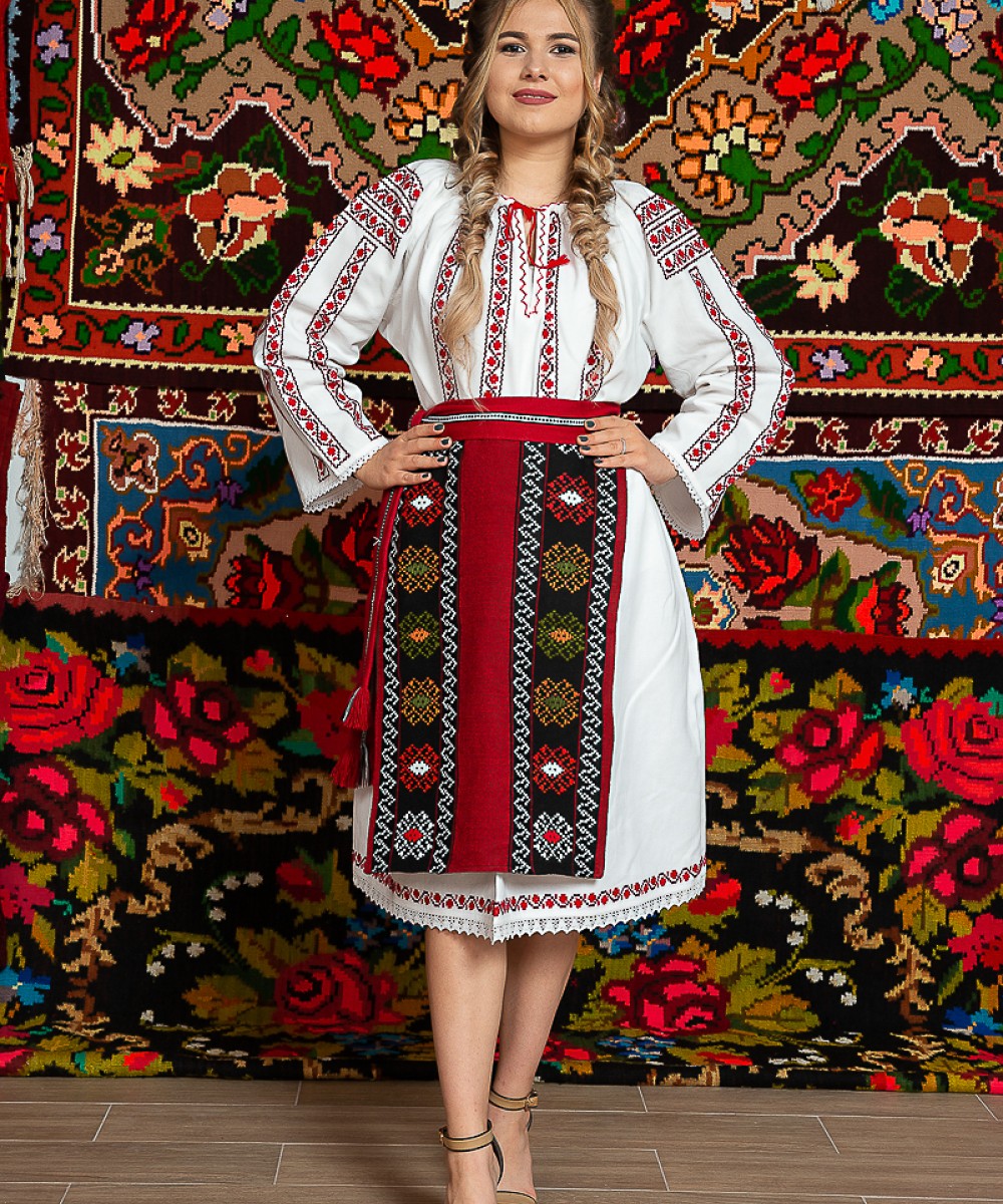 Costum popular femeie Muntenia - Ileana